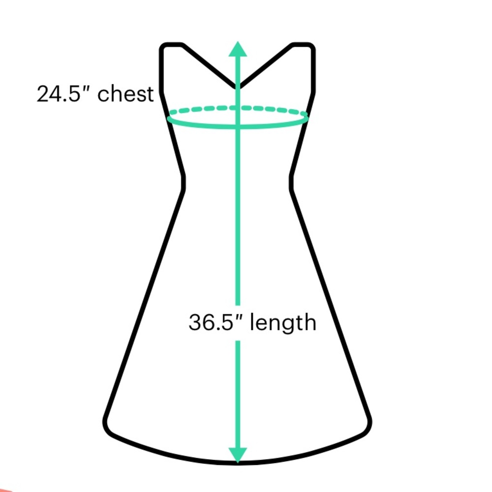 NWT JB by Julie Brown Dress Size P - Picture 3 of 6